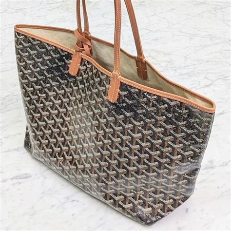 goyard shopping bag brown|Goyard most expensive bag.